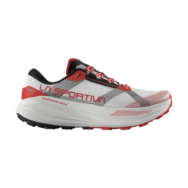 Scarpe Trail Running Uomo La Sportiva Prodigio Max  White/Lava ZFRS104W00O01