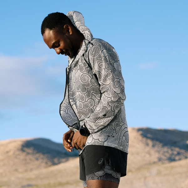 ASICS Limited Series Windbreaker Giacca - Performance Black/Cream