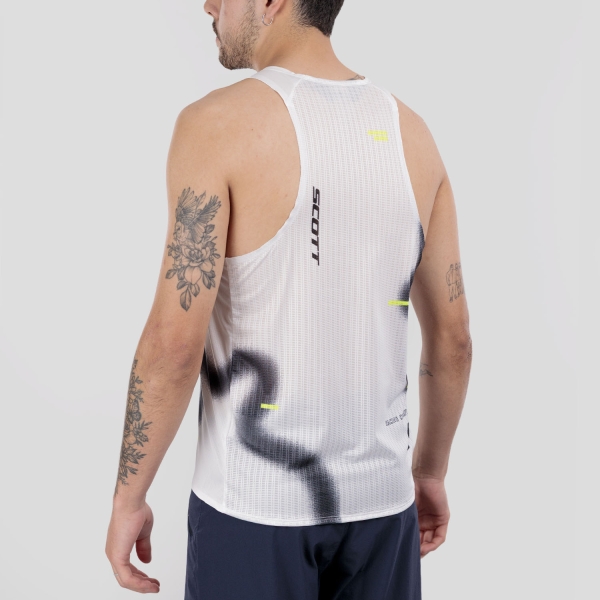 SCOTT RC Run Tank - White/Black
