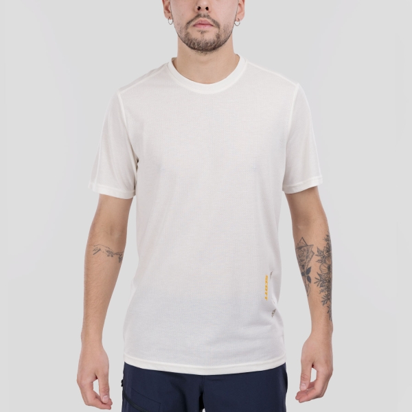 Men's  Short Sleeve Trail Running Shirts SCOTT Endurance DRI TShirt  Cotton White/Toast Beige 4234138229