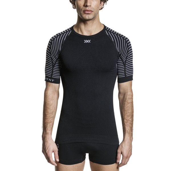 Maglietta e Canotta Intime Uomo XBionic Invent 4.0 LT Maglietta  Opal Black/Arctic White INYT00S19MB002