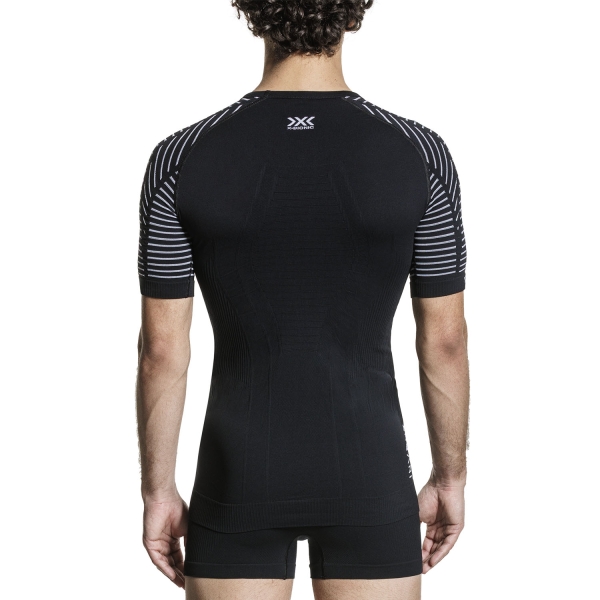 X-Bionic Invent 4.0 LT Maglietta - Opal Black/Arctic White