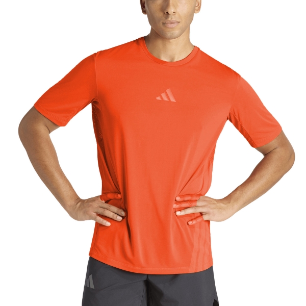 Camisetas de Manga Corta Trail Running Hombre adidas Terrex Xperior CLIMACOOL+ Camiseta  Semi Impact Orange KD4844