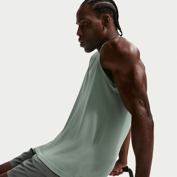 Nike Solid Dri-FIT Canotta - Steam/Black