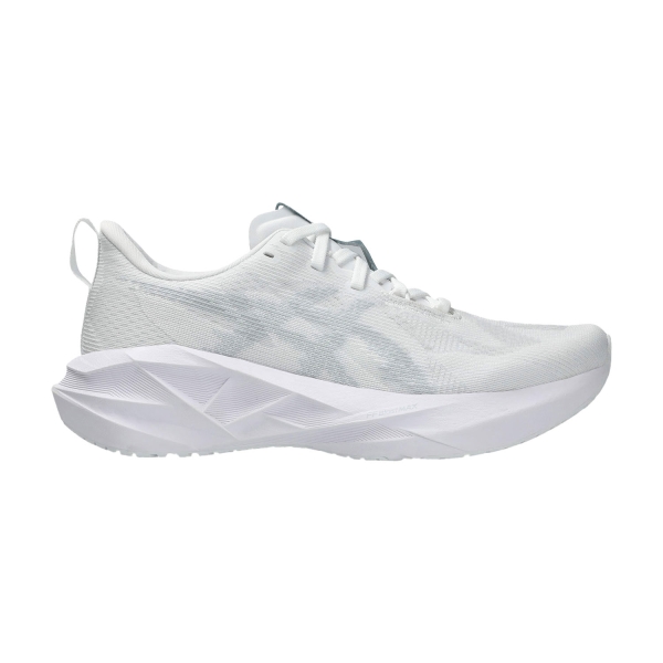 Zapatillas Running Performance Mujer ASICS Novablast 5  White/Piedmont Grey 1012B765100