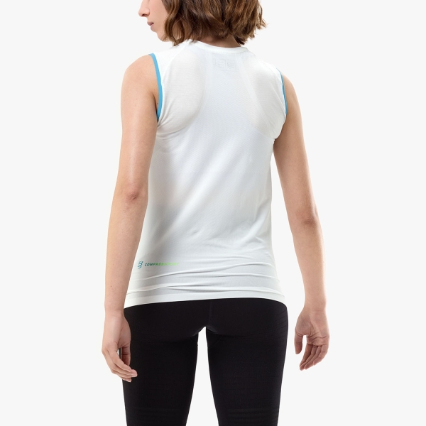 Compressport Performance Pro Tank - Star White