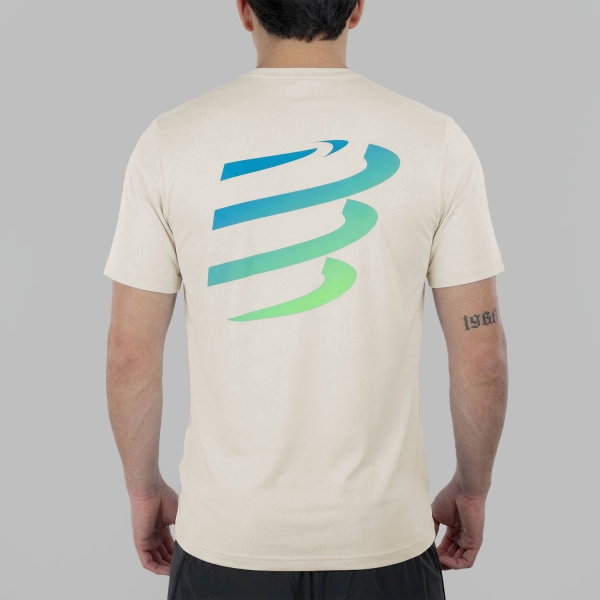 Compressport Podium Logo Camiseta - Star White