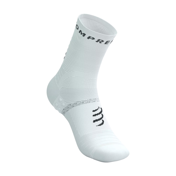Calze Compressport Pro Marathon V2.0 Calze  White/Black SMCU3780002