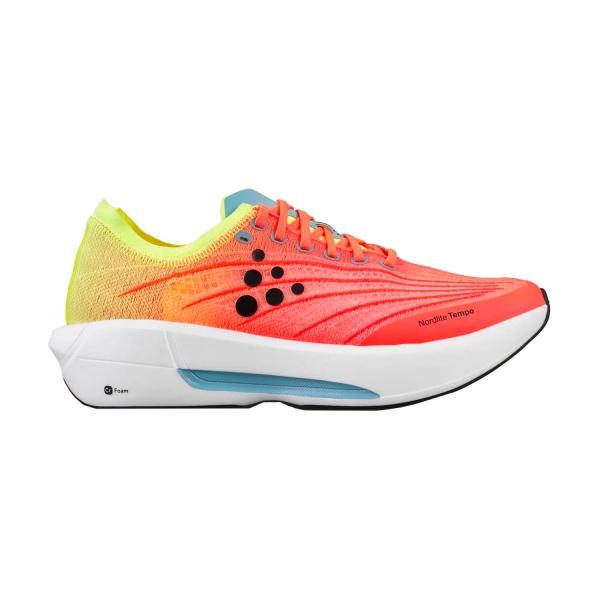 Zapatillas Running Performance Hombre Craft Nordlite Tempo  Shock/Flumino 1915501SHOFLU