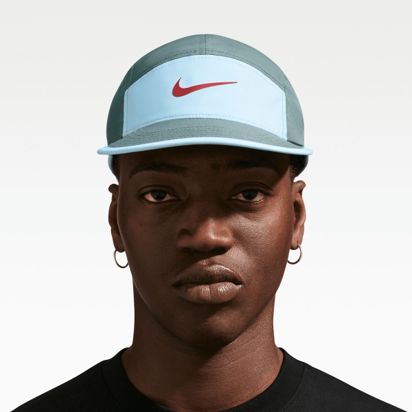 Cappellini e Visiere Nike DriFIT Fly Cappello  Mineral Slate/Hydrogen Blue/Anthracite/Team Crimson FB5624382
