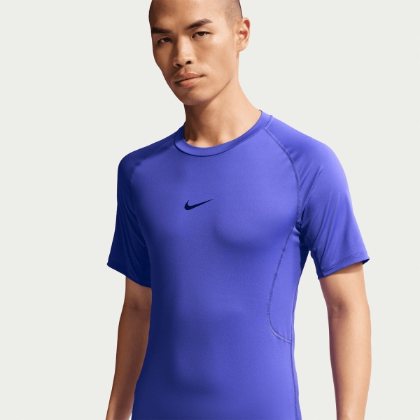 Nike Dri-FIT Logo Maglietta - Persian Violet/Black