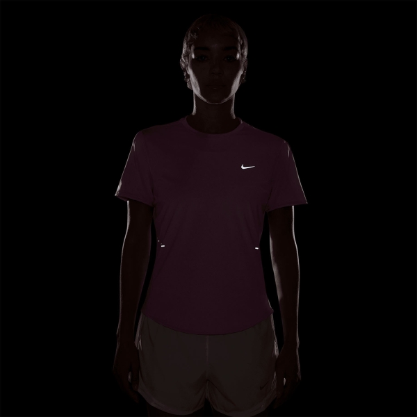 Nike Swift Camiseta - Light Magenta/Reflective Silver