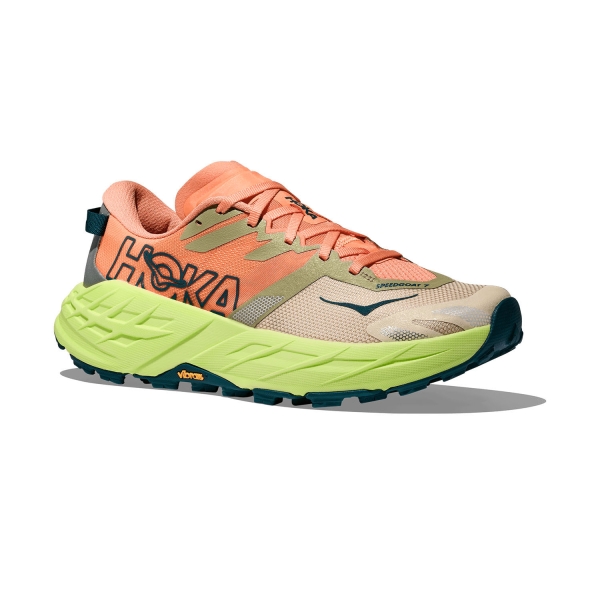 Hoka Speedgoat 7 - Persimmon/Neon Yuzu