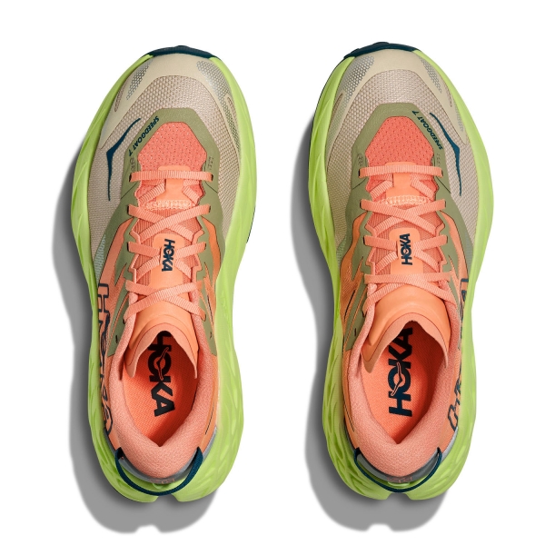 Hoka Speedgoat 7 - Persimmon/Neon Yuzu
