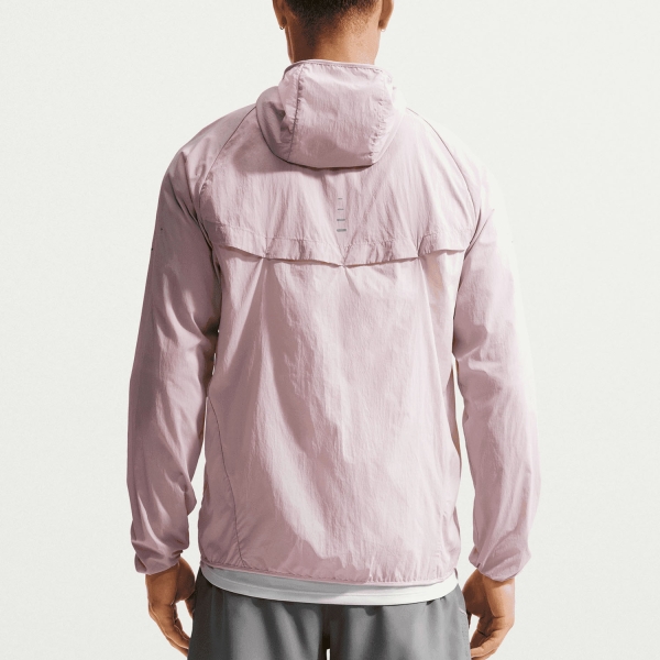 Nike Dri-FIT UV Stride Chaqueta - Particle Rose/Silt Red/Reflective Silver
