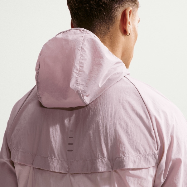 Nike Dri-FIT UV Stride Chaqueta - Particle Rose/Silt Red/Reflective Silver