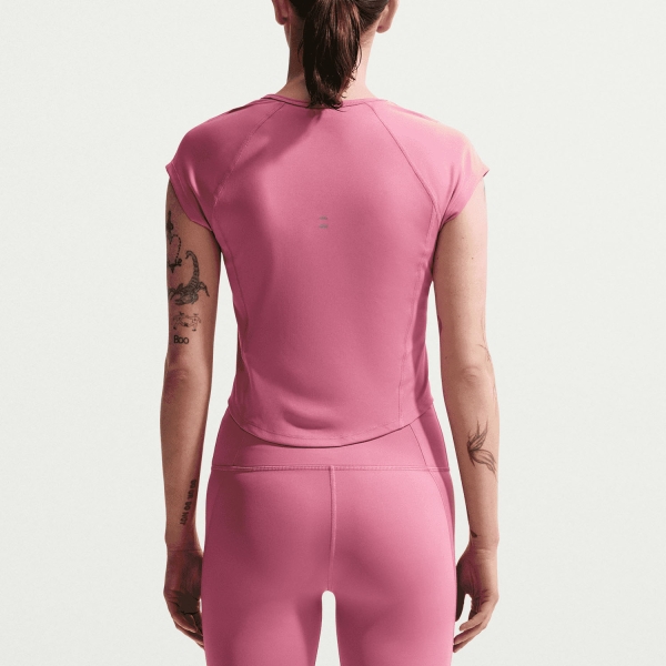 Nike Tempo Swoosh Dri-FIT Maglietta - Peony/Photon Dust/Reflective Silver/White