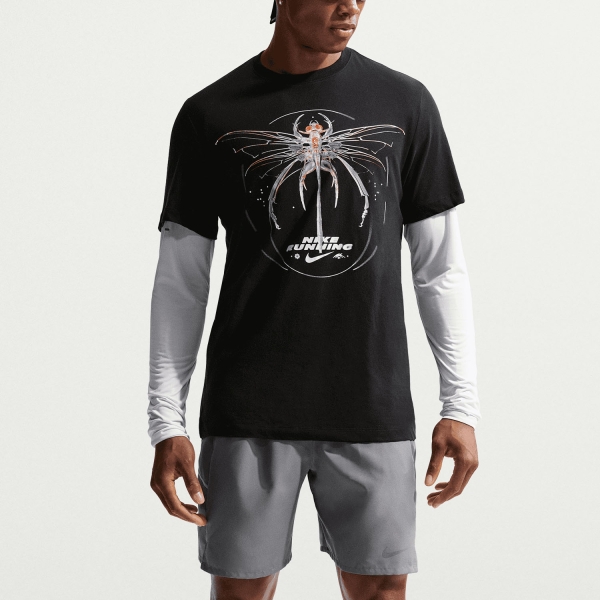 Maglietta e Polo Sportswear Uomo Nike DriFIT Maglietta  Black IH4418010