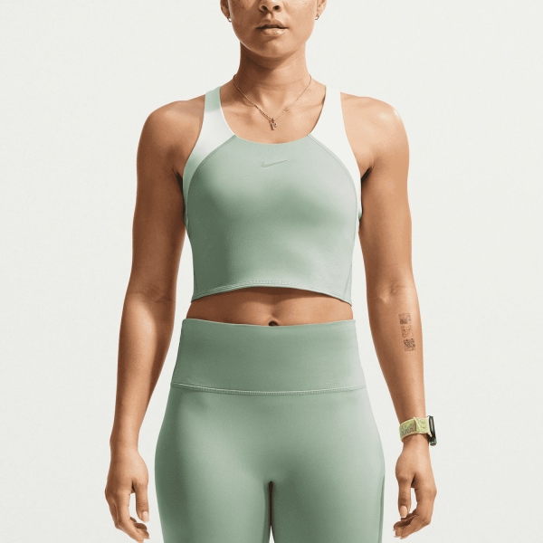 Top Fitness y Training Mujer Nike Tempo Top  Barely Green/Steam II0420395
