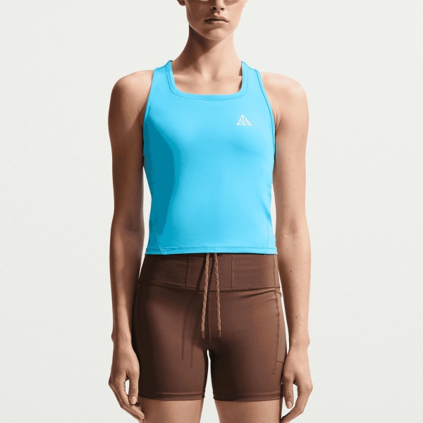 Canotte e Top Trail Running Donna Nike ACG DriFIT Canotta  Baltic Blue/Summit White IO9652416