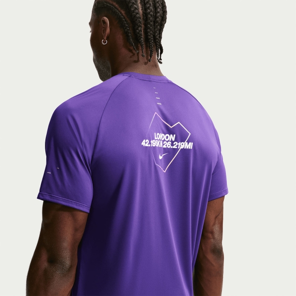 Nike Dri-FIT ADV Stride London Maglietta - Court Purple