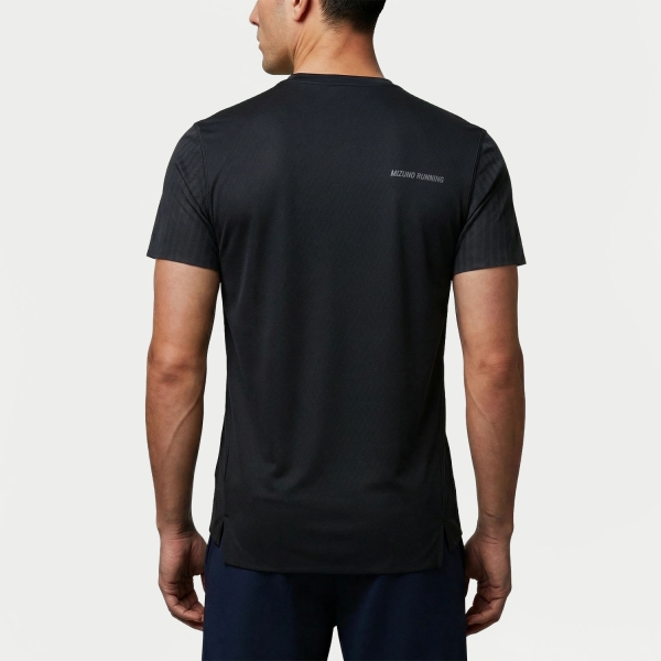 Mizuno Tech Light Logo T-Shirt - Black