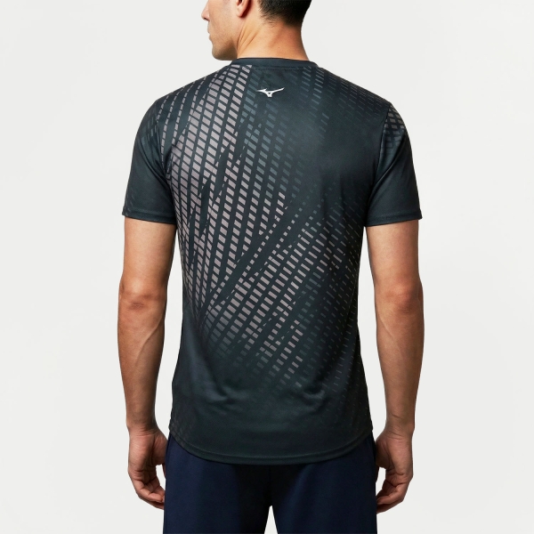 Mizuno Core Graphic T-Shirt - Black X Gray