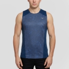 Mizuno Active DryAeroFlow Graphic Canotta - Estate Blue