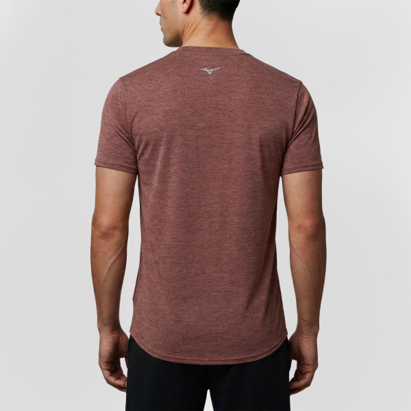 Mizuno Core Runbird T-Shirt - Copper Brown