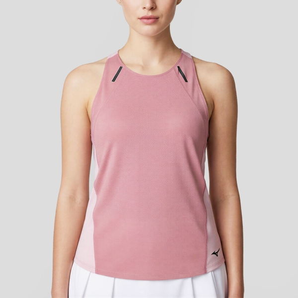 Top Running Mujer Mizuno Active DryAeroFlow Top  Rose Elegance J2GAD21265