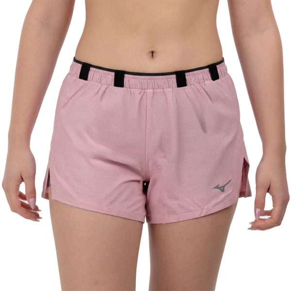 Pantaloncini Running Donna Mizuno Tech Light Pro 3.5in Pantaloncini  Rose Elegance J2GBD20165