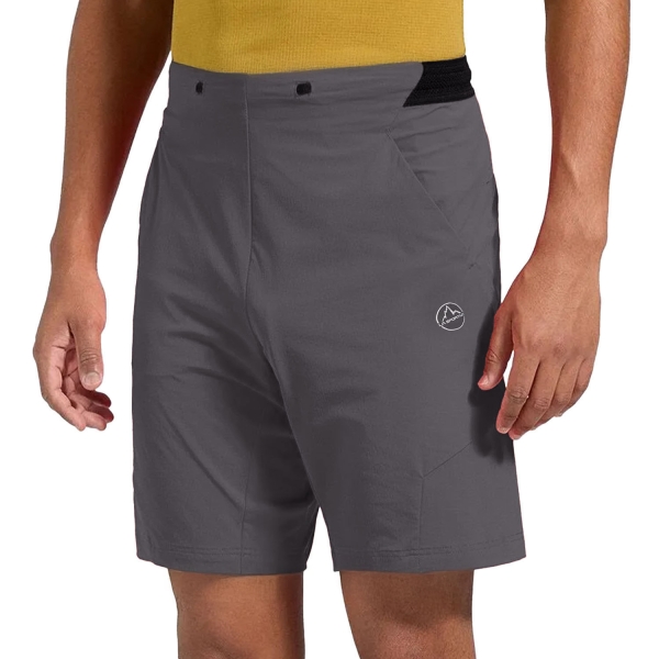 Pantaloncini Trail Running Uomo La Sportiva TR Guard 8in Pantaloncini  Onyx/Chalk ZAHS020G19W04