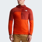 The North Face Polartec Stormgap Giacca - Lava Red/Iron Clay