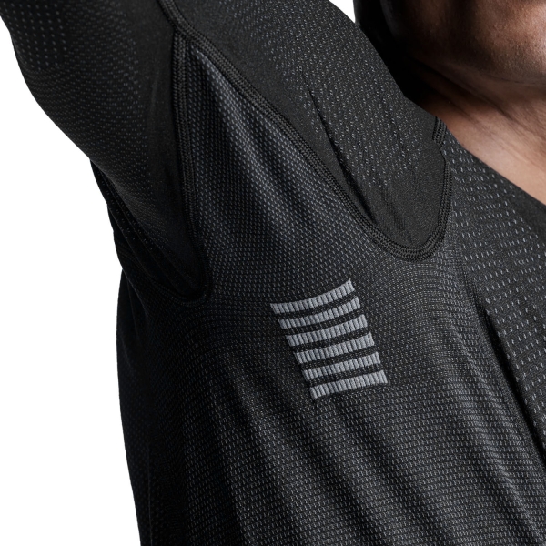 X-Bionic Xceed Run Camisa - X Black/Rhino Grey