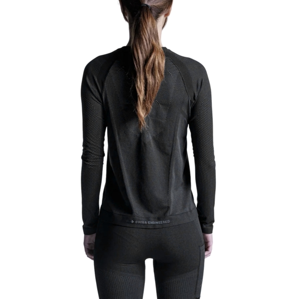 X-Bionic Xceed Run Camisa - X Black/Rhino Grey