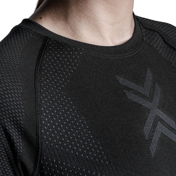 X-Bionic Xceed Run Camisa - X Black/Rhino Grey
