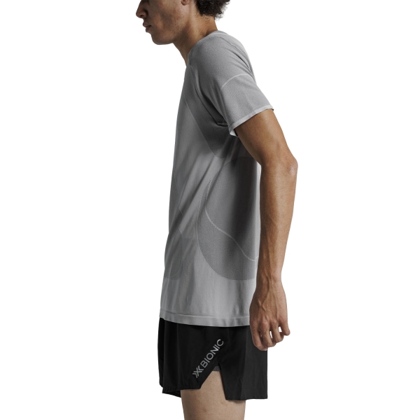 X-Bionic Xceed Run Perform Maglietta - X White/X Black