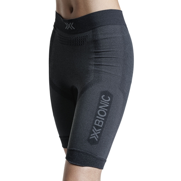 X-Bionic Xceed Run 8in Shorts - X Black/Rhino Grey