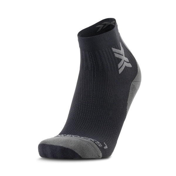 Socks XBionic Run Discover Ankle Socks  Black/Charcoal R7DIS24MB036