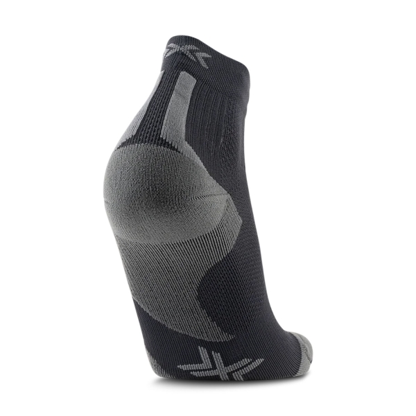 X-Bionic Run Discover Ankle Socks - Black/Charcoal