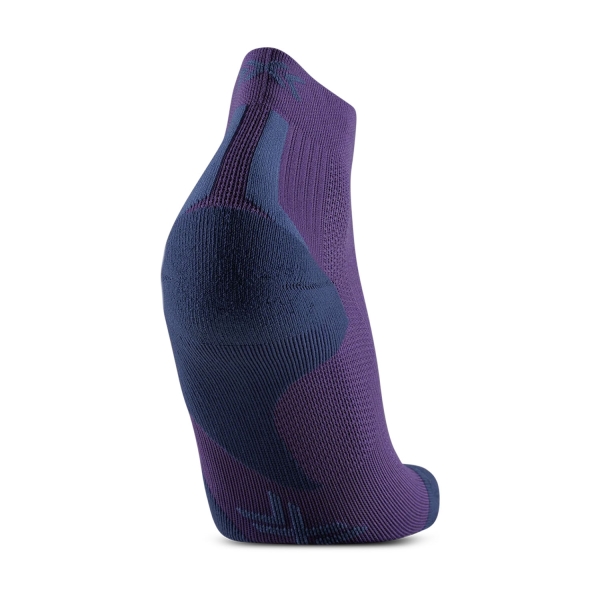 X-Bionic Run Discover Ankle Socks - Neobergine/X Black
