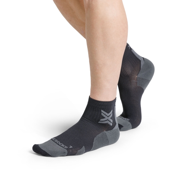 X-Bionic Run Discover Calcetines - Black/Charcoal
