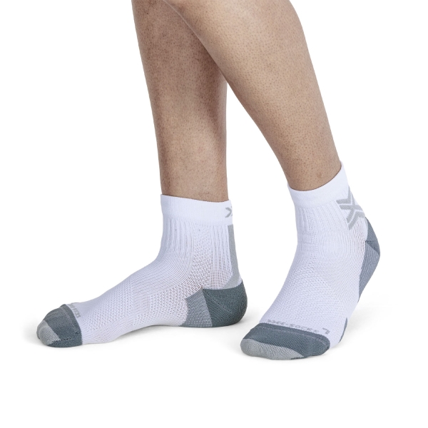 X-Bionic Run Discover Calcetines - Arctic White/Pearl Grey
