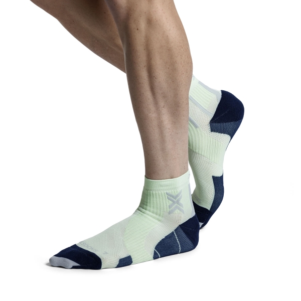 X-Bionic Run Perform Calze - Neolime/X Black