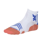 X-Bionic Run Expert Calze - White/Orange/Twyce Blue