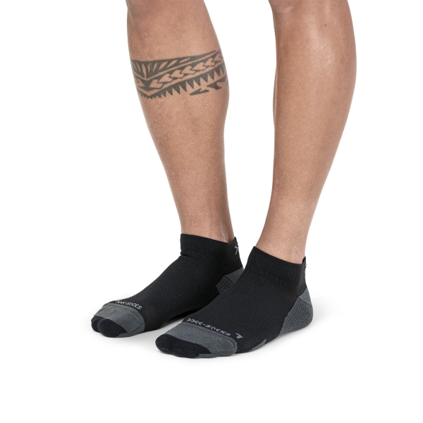 X-Bionic Run Discover Low Socks - Black/Charcoal