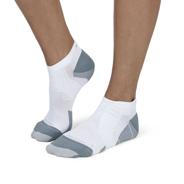 X-Bionic Run Perform Low Calze - Arctic White/Pearl Grey