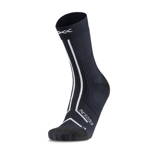 Socks XBionic TerraSkin Expert Crew Socks  X Black/X White RQXTS25MB124