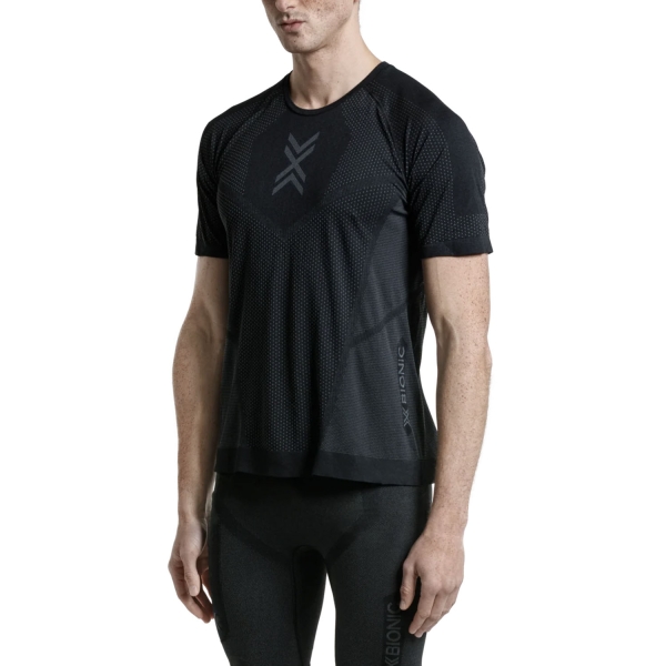 Maglietta Running Uomo XBionic Xceed Run Maglietta  X Black/Rhino Grey RTSHS25MB130