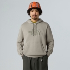 The North Face Drew Peak Light Hoodie - Stone Slab/New Taupe Green
